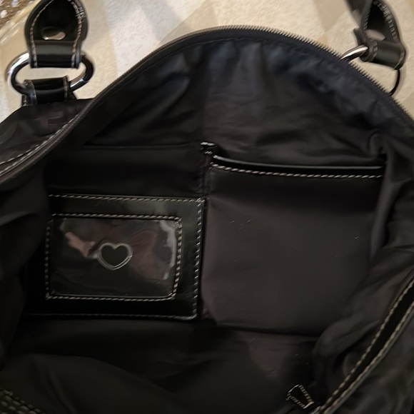 Giani Bernini Black Purse with Outer Pocket - Picture 5 of 8